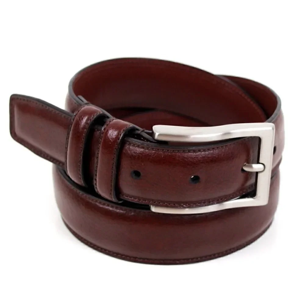 Classic BROWN GENUINE LEATHER 1.25
